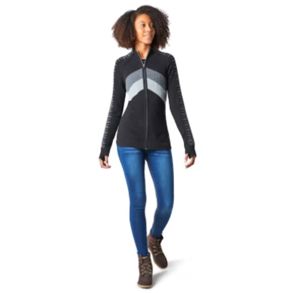 Smartwool Women's Dacono Ski Full Zip Sweater Size L - Picture 7 of 7